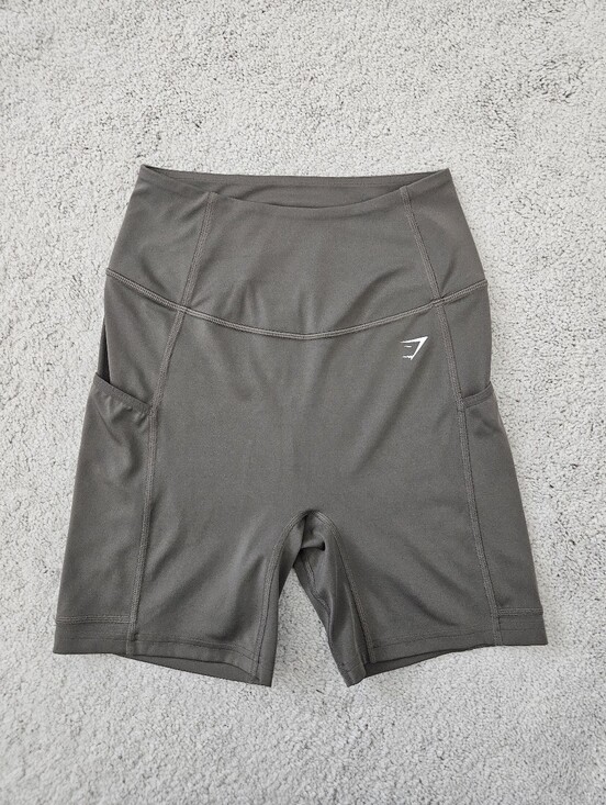 Gymshark Pants - Gymshark | Pocket Shorts High Waisted Stretch Athleisure Workout Womens Small